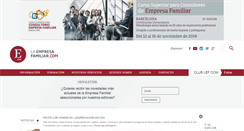 Desktop Screenshot of laempresafamiliar.com